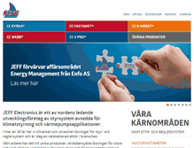 Tablet Screenshot of jeff.se